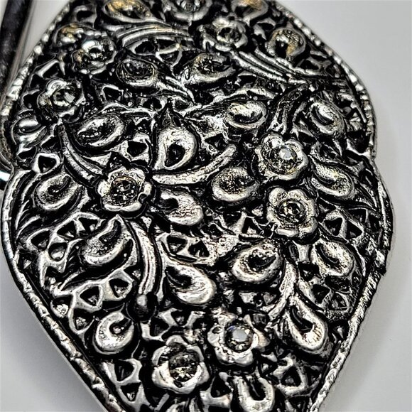 CUSTOM Made Antique Rhodium Plated Handbag Holder or Handbag Table Hook - Picture 10 of 16